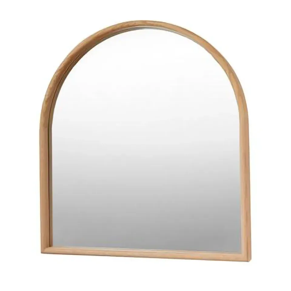 Hot Broste Copenhagen Espejo Alva 62x68 cm, Roble Marrón