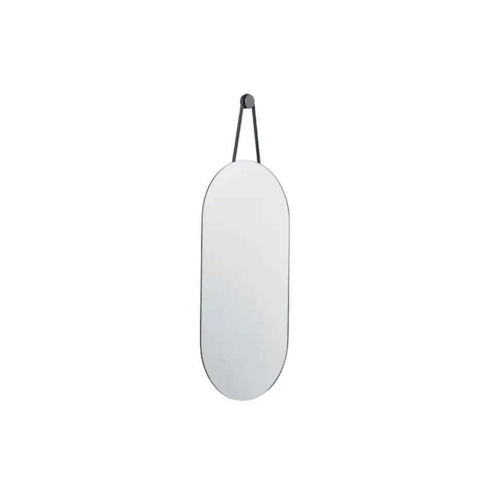 Outlet Zone Denmark Espejo A-Wall Mirror, Black, small Negro