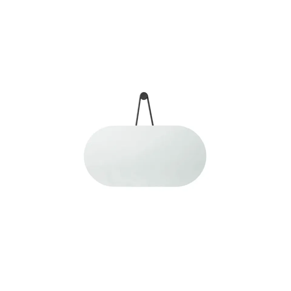 Outlet Zone Denmark Espejo A-Wall Mirror, Black, small Negro