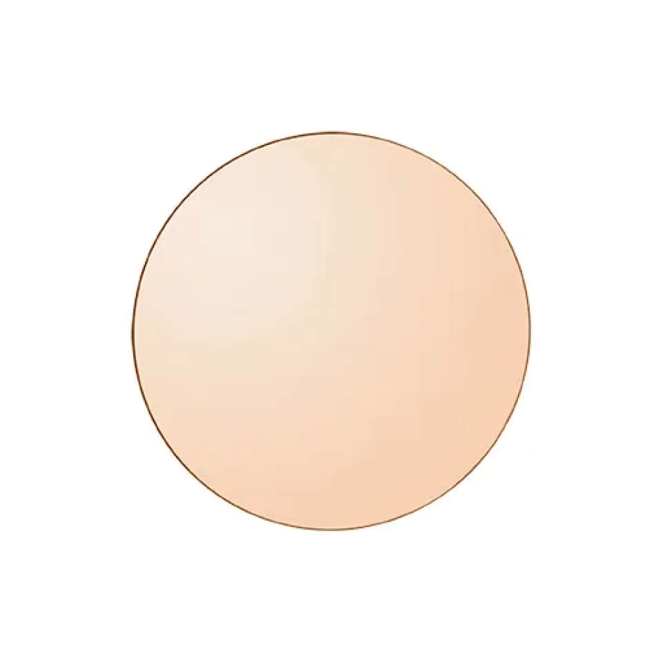 AYTM Espejo Circum pequeño, ámbar BeigeAmarilloColor dorado