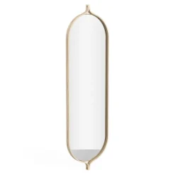 Online Swedese Espejo Comma rectangular 135 cm, fresno lacado Beige