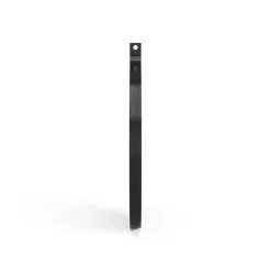 Clearance Swedese Espejo Comma redondo Ø52 cm, Fresno teñido de Negro