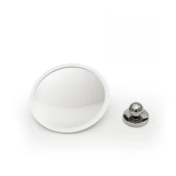 Outlet Bosign Espejo de maquillaje AirMirror x15 desmontable con ventosa, Ø16,5 cm Blanco