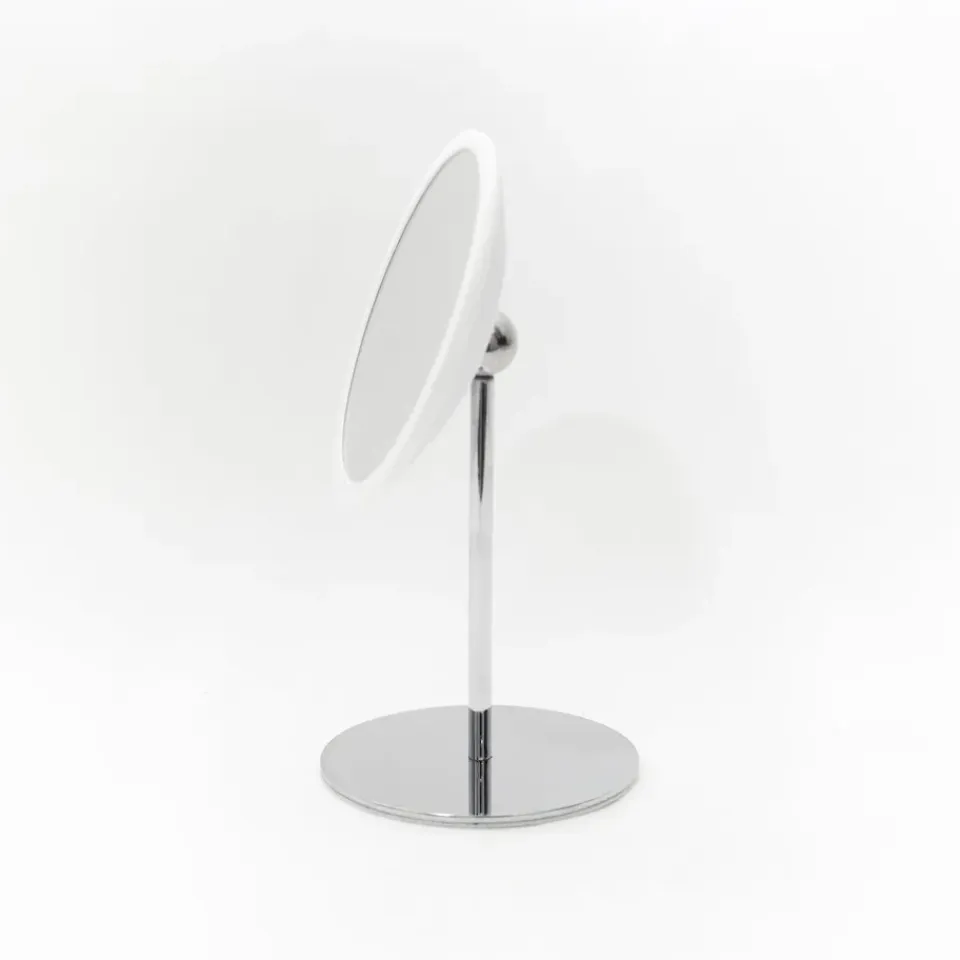 Discount Bosign Espejo de mesa AirMirror x10 desmontable magnético, Ø16,5 cm Blanco