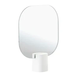 Zone Denmark Espejo de mesa Time 26,5 cm, White Blanco