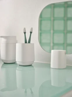 Zone Denmark Espejo de mesa Time 26,5 cm, White Blanco