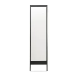 Online Form & Refine Espejo de pared A Line, Black Negro