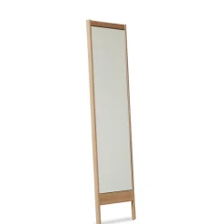 Best Form & Refine Espejo de pared A Line, Roble Blanco