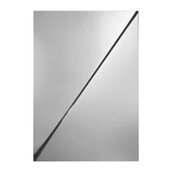 Online Muuto Espejo de pared Gaze, 35x50 cm Plateado