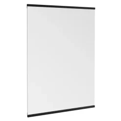 New MOEBE Espejo de pared rectangular 70x100 cm, Black Negro