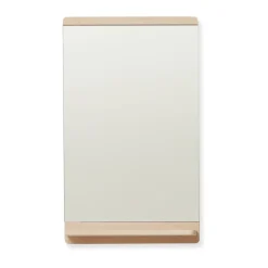Online Form & Refine Espejo de pared Rim 40x68 cm, Roble blanco Beige
