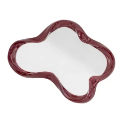 Sale Bloomingville Espejo de pared Violeta 47x61,5 cm, Rojo