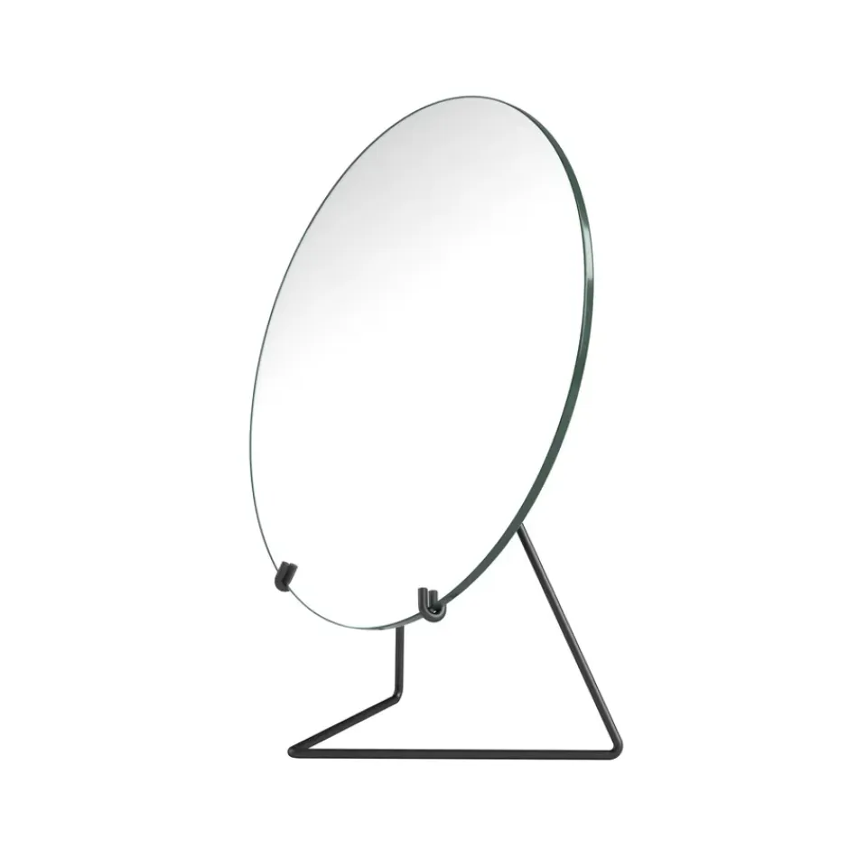 New MOEBE Espejo de pie Ø20 cm, Black Negro