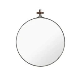 Online Kristina Dam Studio Espejo Dowel, Stainless steel Ø35 cm Gris