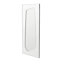 Best Ferm Living Espejo Folia, Silver, 135 cm Plateado