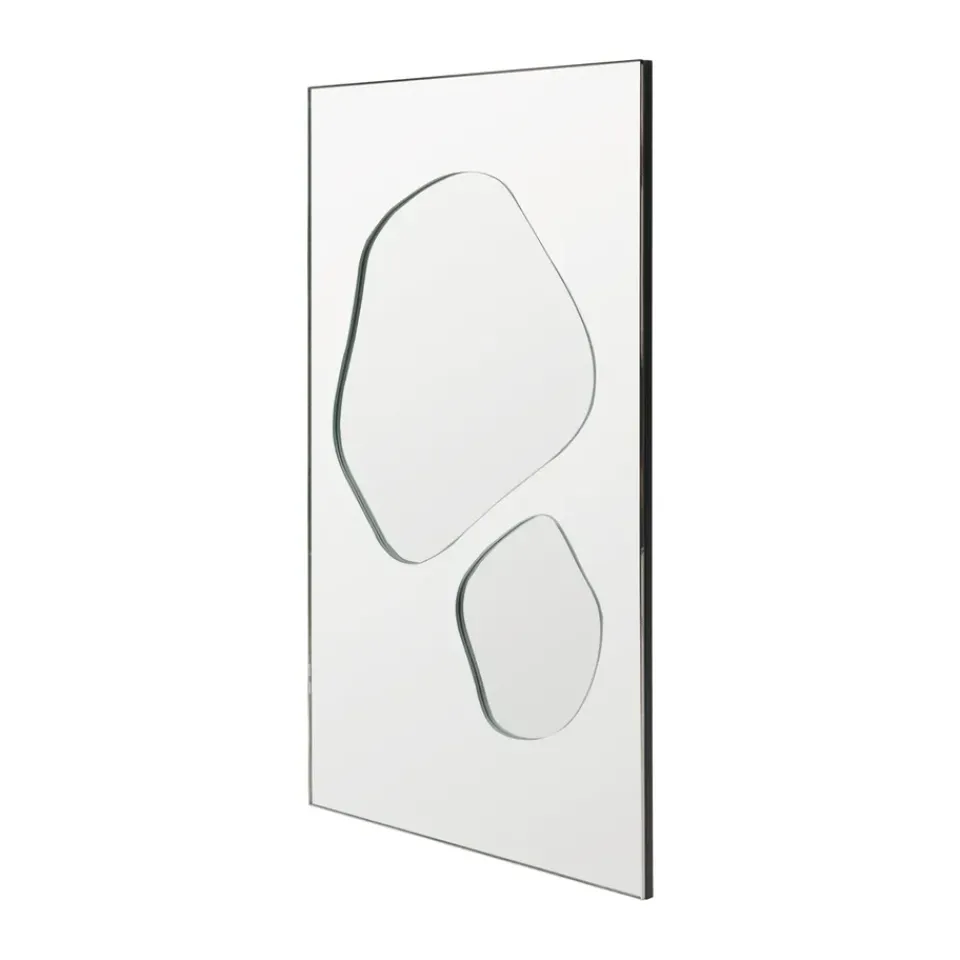 Online Ferm Living Espejo Folia, Silver, 82 cm Plateado