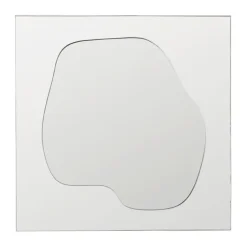 Online Ferm Living Espejo Folia, Silver, 45 cm Plateado