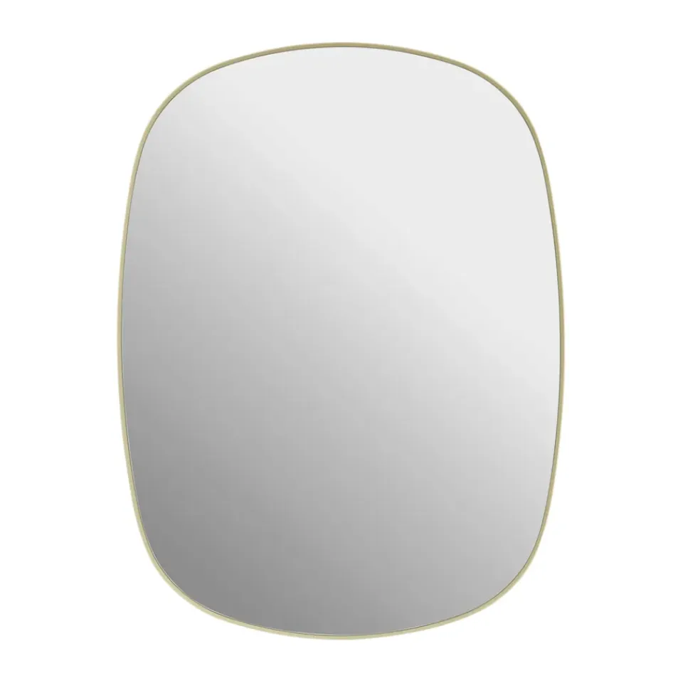 Clearance Muuto Espejo Framed, claro-transparente, 59x44 cm Amarillo