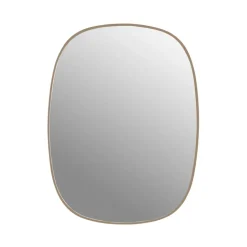 Sale Muuto Espejo Framed, Rose-clear, 59x44 cm Rosa
