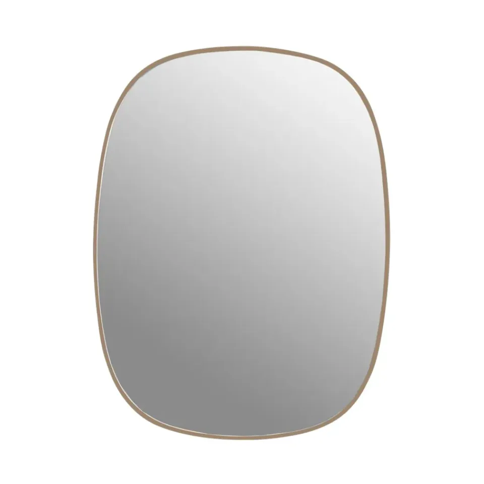 Sale Muuto Espejo Framed, Rose-clear, 59x44 cm Rosa