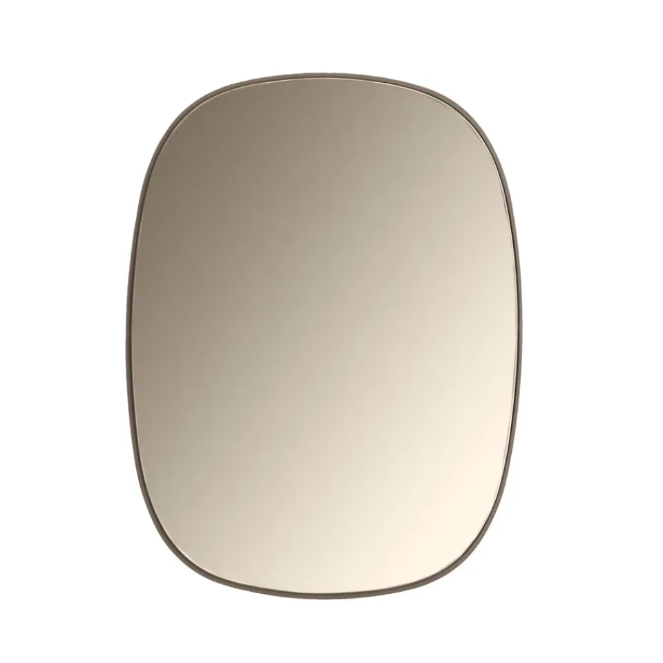 Hot Muuto Espejo Framed, Taupe, 59x44 cm BeigeMarrón
