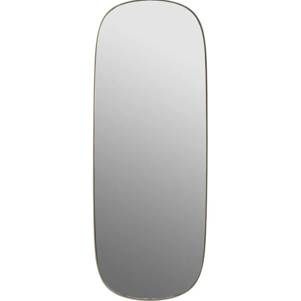 Sale Muuto Espejo grande Framed, Taupe-clear, 118x44,5 Marrón
