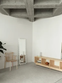 Sale Normann Copenhagen Espejo Illu 160x55 cm, Blanco
