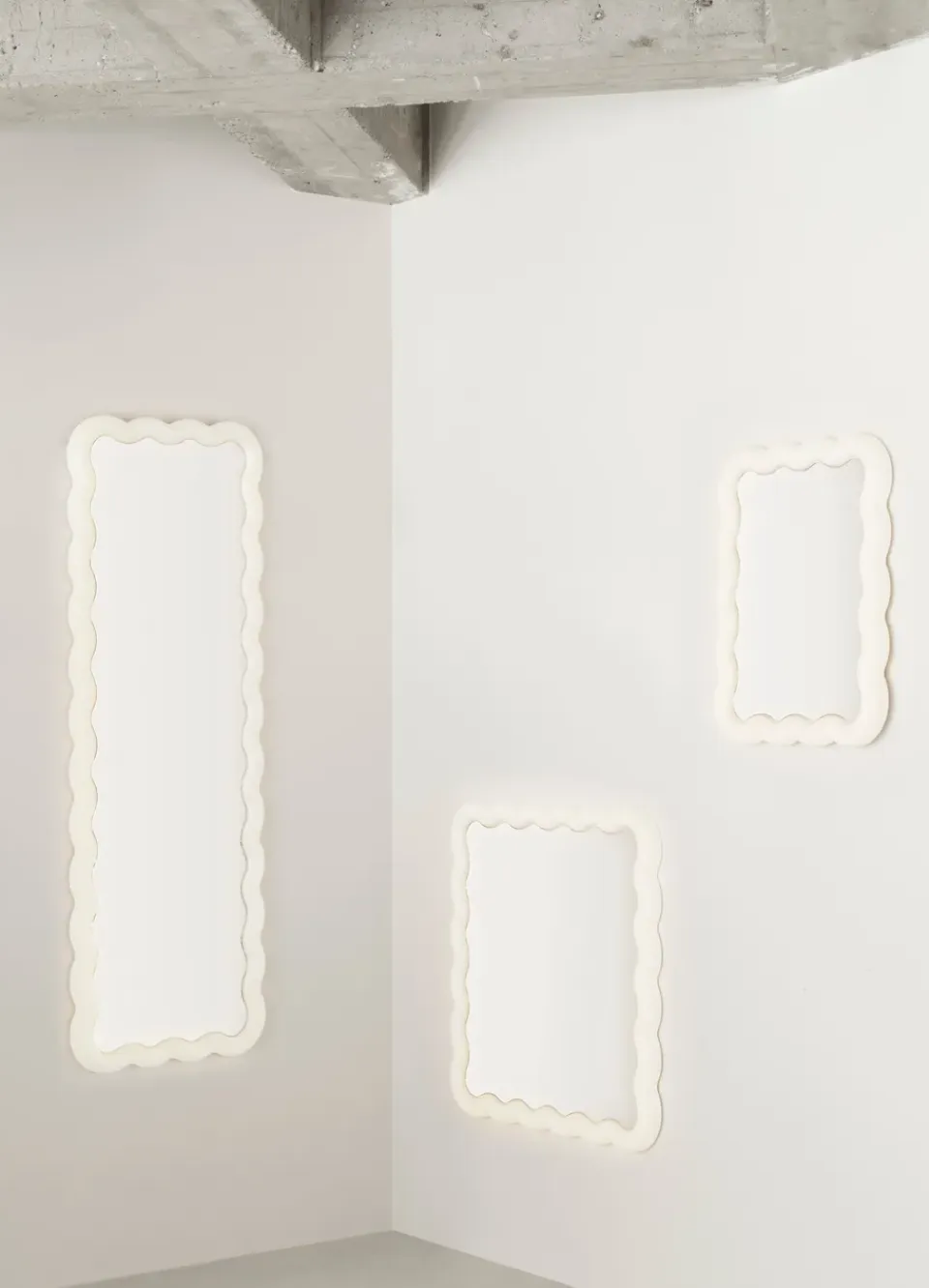Sale Normann Copenhagen Espejo Illu 160x55 cm, Blanco