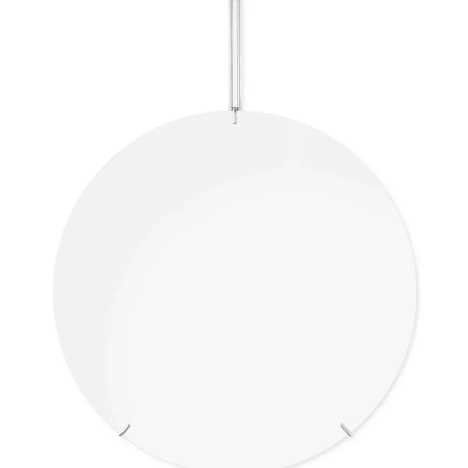 New MOEBE Espejo wall mirror Ø 70 cm, Cromo Blanco