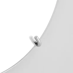 New MOEBE Espejo wall mirror Ø 70 cm, Cromo Blanco