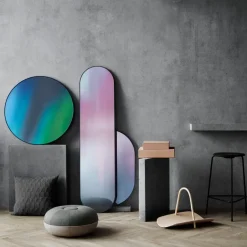 Discount Fritz Hansen Espejo ovalado Studio Roso, Ocean Multi