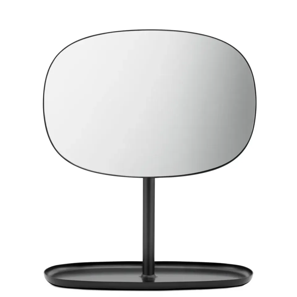 Discount Normann Copenhagen Espejo para tocador Flip, Negro