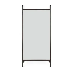 Discount Ethnicraft Espejo PI 80x200 cm, Caoba teñida de oscuro Marrón