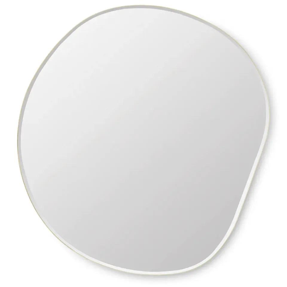 Best Ferm Living Espejo Pond extra large, brass Plateado