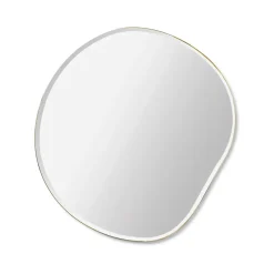 Best Ferm Living Espejo Pond, Small brass Blanco