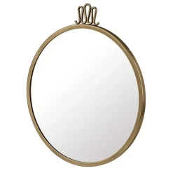 Clearance GUBI Espejo Randaccio Circulare, Ø 42 cm Plateado