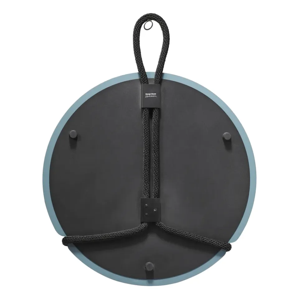 Outlet Design House Stockholm Espejo redondo Lasso, transparente- Negro