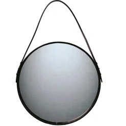 New Ørskov Espejo redondo , , Ø 50 cm Negro