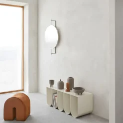 Best Kristina Dam Studio Espejo Rotating, Black Negro