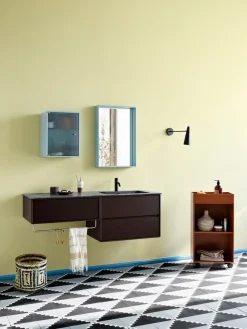 Discount Montana Espejo Shelfie colour frame 46,8x69,6 cm, Flint Azul