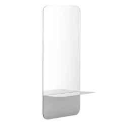 Clearance Normann Copenhagen Espejo vertical Horizon 40x80 cm, Acero inoxidable Plateado