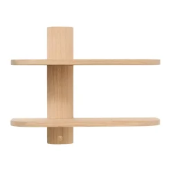 Sale Andersen Furniture Estante de pared Bend , Roble, 50×18×40 cm Beige