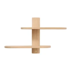 Sale Andersen Furniture Estante de pared Bend , Roble, 50×18×40 cm Beige