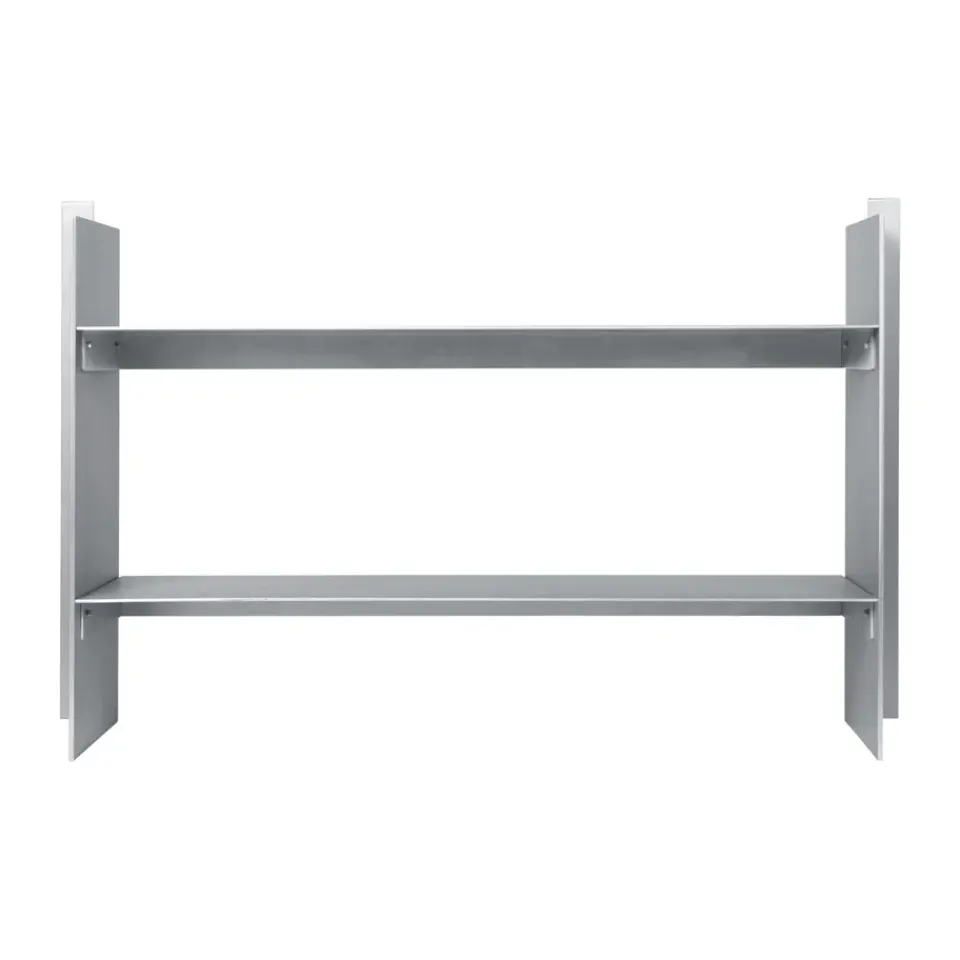 Discount Ferm Living Estante de pared Lager 26x77 cm, Aluminio Plateado
