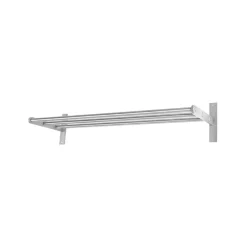 Discount Scherlin Estante de recibidor 12, Acero, aluminio Gris