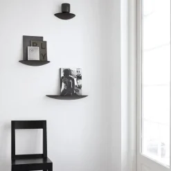 Audo Copenhagen Estante Gridy Fungi, , mediano Negro