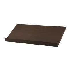 Best String Estante para revistero madera, Roble oscuro, 78×30 cm Marrón