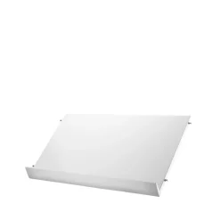Outlet String Estante para revistero madera, , 58x30 cm Blanco