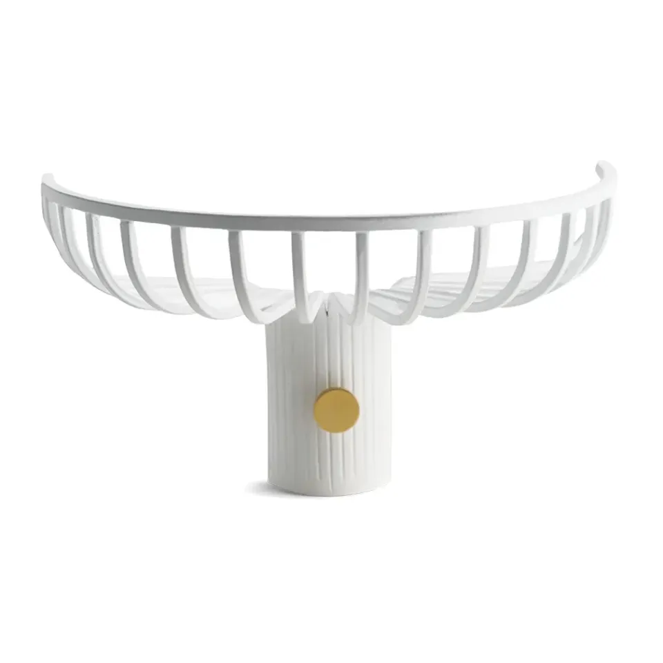 KLONG Estante para sombreros con gancho Lunett objects, Blanco