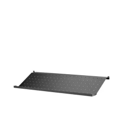 String Estante para zapatos metal, , 78x30 cm Negro